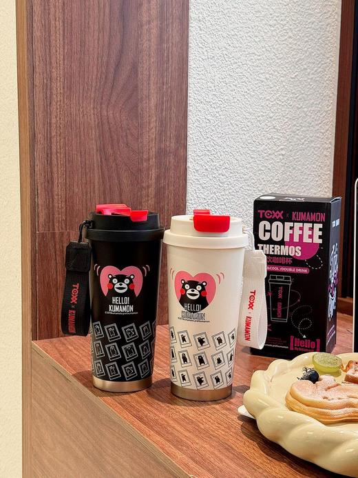 国际顶流IP熊本熊儿童保温杯杯！  ✅医用级316不锈钢内胆  ✅母婴食品级PP材质  ✅防漏升级，360°摇晃不漏水  ✅500ml大容量，保温保冷6小时+ 商品图2