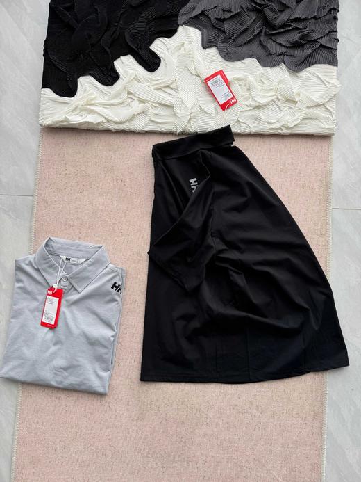 点此购买 海丽汉森春夏季男士户外运动吸湿速干POLO衫 LL 309601 商品图9