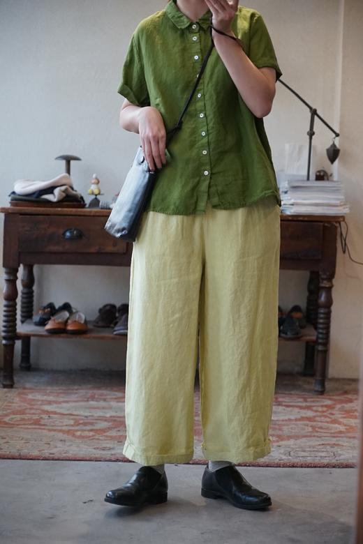 ROBE de PEAU 亚麻阔腿裤 商品图5