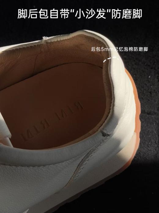 2485时尚休闲运动鞋女百搭平底运动德训鞋棕色轻便复古跑鞋RJ009 商品图8