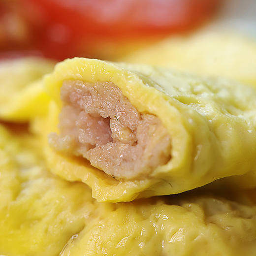 黄金蛋饺 | 精选厦门莲花山放养土鸡蛋 搭配口感上乘的前腿肉 肉馅丸裹着金黄的蛋皮 肉质鲜嫩 简单快手 饺子 商品图1