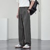 【DYF】大依优型大码小西裤休闲裤男春夏季冰丝薄款黑色正装西服裤直筒休闲长裤西装裤 商品缩略图1