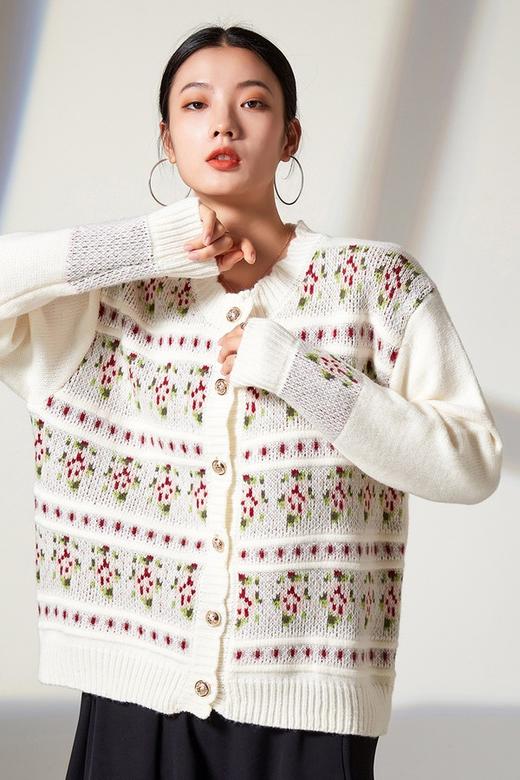 FLORID 提花针织开衫外套 15395 商品图0