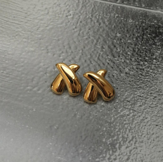ZAHAR PIPER EARRINGS - gold/silver 商品图3