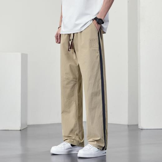 【DYF】大依优型大码男装直筒休闲裤运动长裤子加肥加大松紧腰宽松休闲风 商品图2