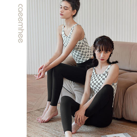 【颜色多，主推款】卡益裸感翎感瑜伽九分裤KJ04204 商品图4