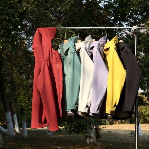 硬核户外！2025鼠家3M反光压胶男女款户外高强度软壳连帽冲锋夹克！ 商品图1