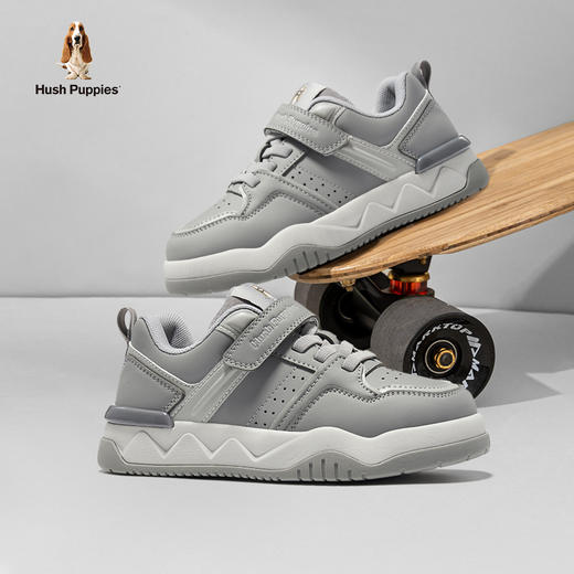 防滑软底撞色板鞋HPSQND22SD003 | 暇步士 复古休闲  儿童防滑软底 撞色板鞋HPSQND22SD003 商品图6