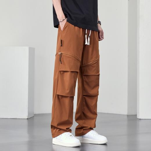 【DYF】大依优型大码男装直筒休闲裤阔腿加肥加大码潮流长裤休闲风宽松裤子 商品图3
