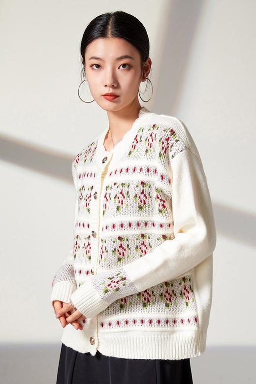 FLORID 提花针织开衫外套 15395 商品图1