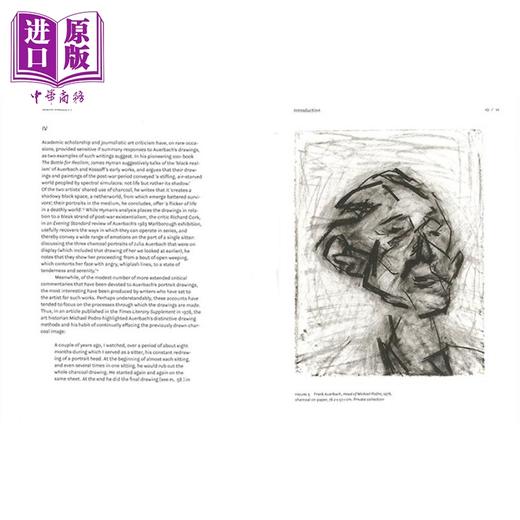 【中商原版】Frank Auerbach Drawings Of People 进口艺术 弗兰克·奥尔巴赫：人物素描 Yale 商品图10
