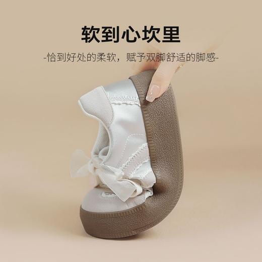 ZHR则则厚底增高德训鞋子2025春季新款舒适休闲时尚小香风ins女鞋 商品图4