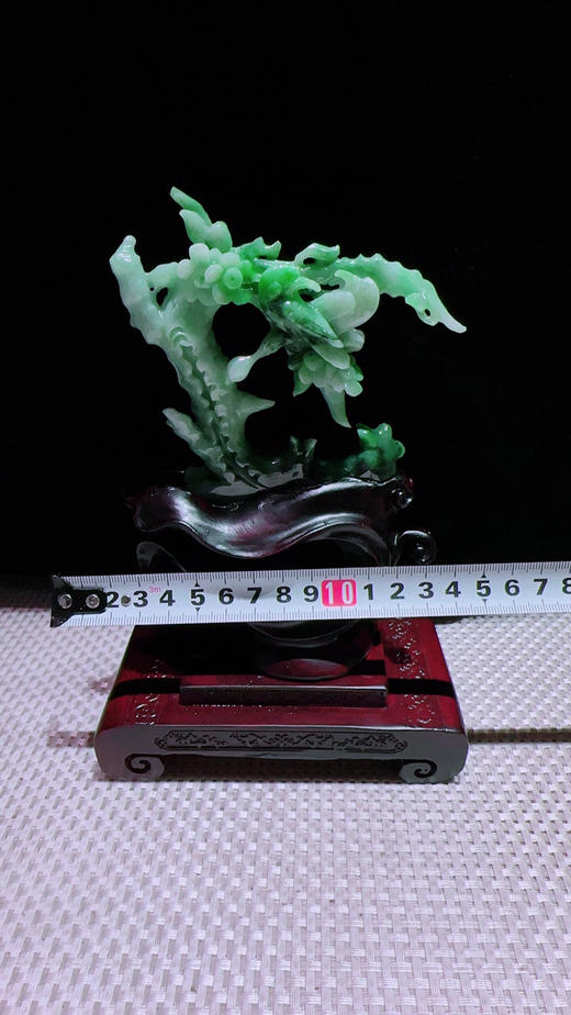 620865翡翠摆件【喜事眉梢】 商品图2
