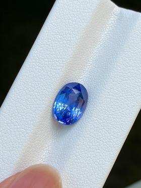 3.34ct刻面蓝宝石裸石