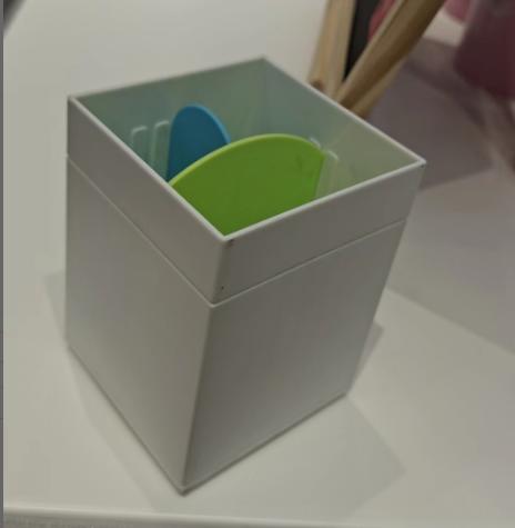 日本玛雅LEAD收纳盒3格白色 商品图2