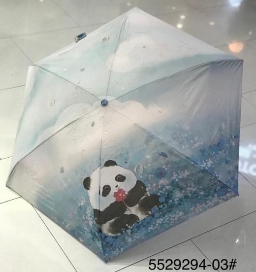 优品堂『墨升』五折超轻双层双面花肤感软糯面料同色系骨架 商品图2