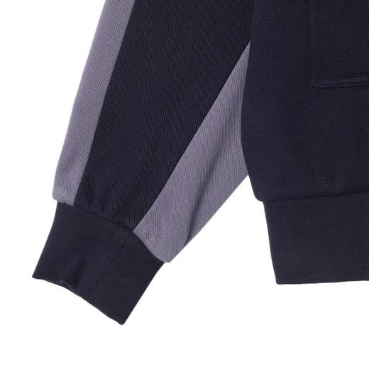 24355秋冬季新款美式复古撞色立领开衫外套百搭宽松潮流秋款长袖 商品图3