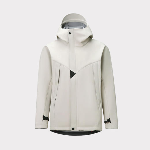 硬核户外！2025鼠家3M反光压胶男女款户外高强度软壳连帽冲锋夹克！ 商品图4