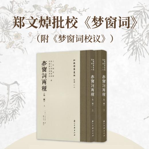 《梦窗词两种》（全二册）| 古籍影印 繁体竖排 三书分藏三地 shou次合璧彩色影印 商品图0