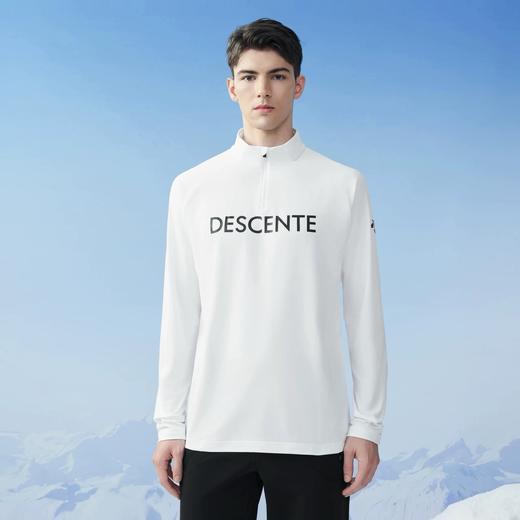 点此购买 迪桑特春秋季男士运动休闲半拉链上衣打底衫 jh 309564 商品图5