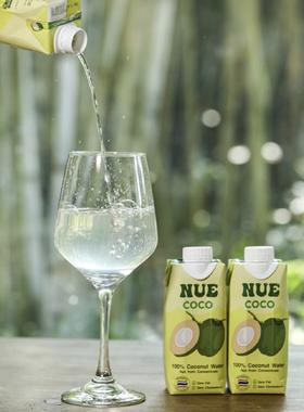 NUE纽尔可可100%纯椰子水 （310ml*24支/件 | 泰国原装进口）