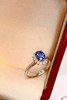 1.23ct刻面蓝宝石戒指 商品缩略图3