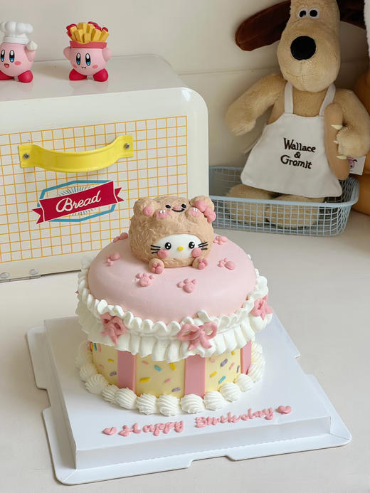 黄油小熊Kitty蛋糕（E款） 商品图0