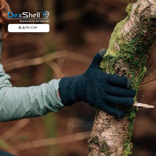 戴适 羊毛内层 防水手套 Dexshell DG12402 ThermFit 3.0 商品图0