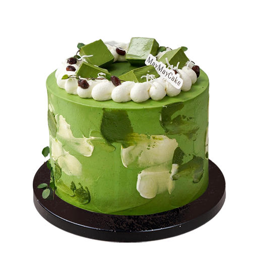 「五十铃」抹打红豆米布丁（抹茶胚）【5025】 商品图0