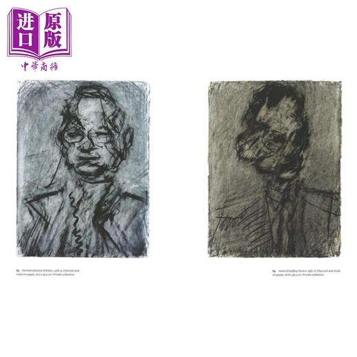 【中商原版】Frank Auerbach Drawings Of People 进口艺术 弗兰克·奥尔巴赫：人物素描 Yale 商品图12