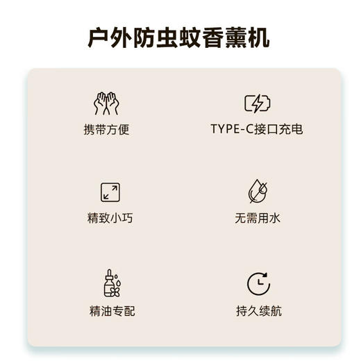 【多样屋专柜】趣游帮户外防虫蚊植物萃取精华香薰机100ml 商品图4