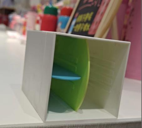 日本玛雅LEAD收纳盒3格白色 商品图1