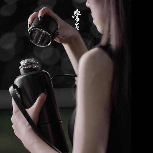 学古|传家壶·迷你全手工真皮壶套KOL款 保护套便携户外适用595ml 商品图1