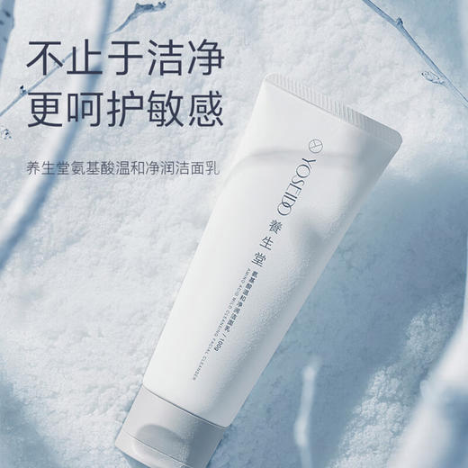 养生堂氨基酸温和净润洁面乳100g 脆弱肌绵密泡沫洗面奶 100012513822 商品图0