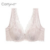 【3F】Comfit【兔耳朵杯】蕾丝背心式超薄内衣女大码文胸CB00171 商品缩略图3