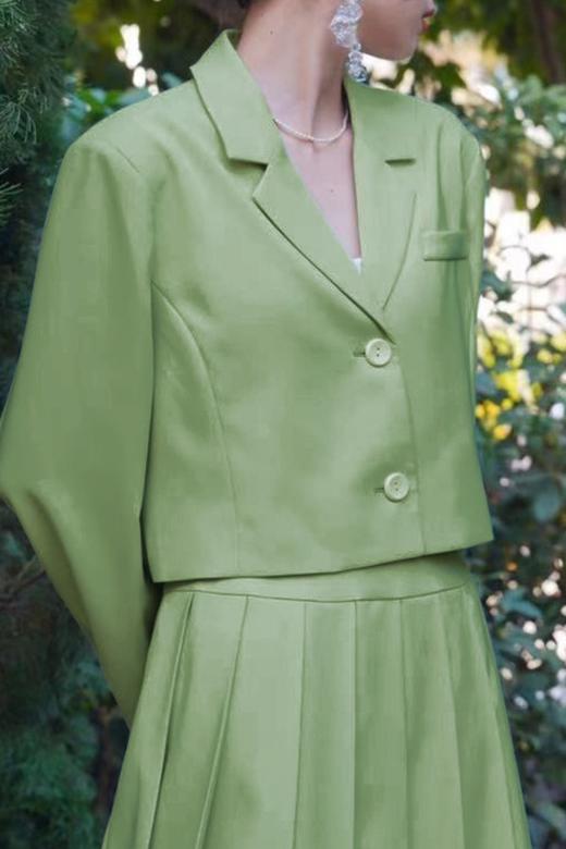 amadella 截短款西装打褶半裙套装 11913 商品图3