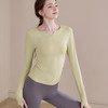 跃牌【美西西系列】秋冬速干透气运动上衣女弹力修身跑步t恤LULU健身长袖CX-6219 商品缩略图0