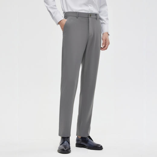 【含桑蚕丝】圣得西男士2025秋款百搭亲肤舒适时尚休闲西裤 商品图1