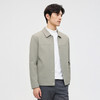 圣得西男士纯色简约夹克2025春秋新款宽松休闲百搭翻领外套青年 商品缩略图2