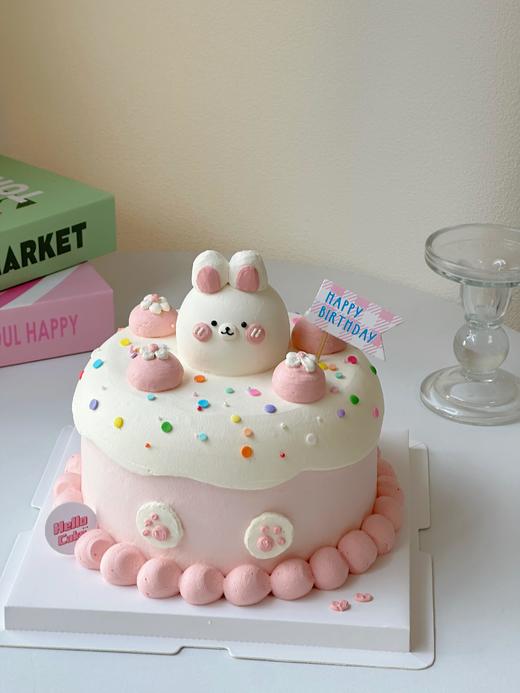 粉色小兔蛋糕（专爱） 商品图0