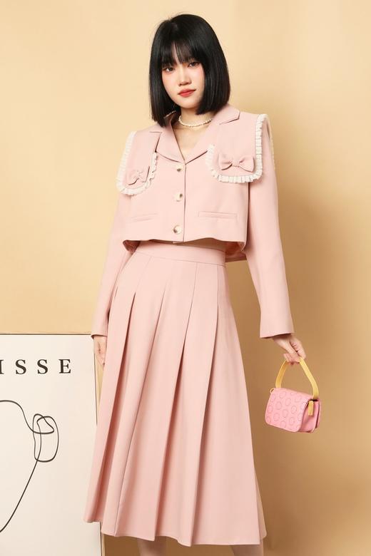 Stay2Weeks 粉色花朵蕾丝套装 15487 商品图3