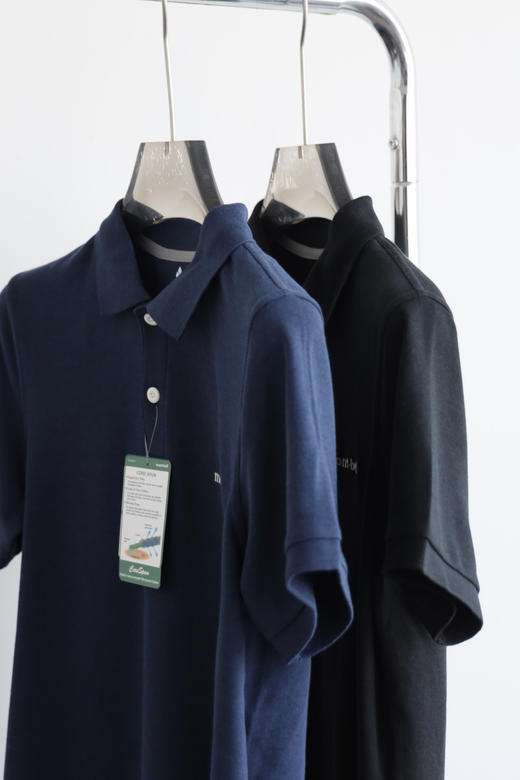 M0NTBE11 速干混纺 翻领POLO衫 tx377 商品图3