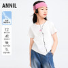 女童圆领液氨短袖针织衫夏季新款安奈儿童装实体店同款AG511591 商品缩略图0