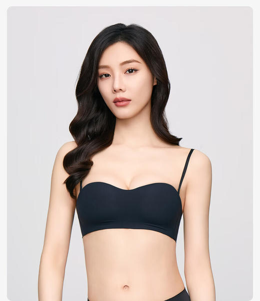 【3F】安莉芳美背无钢圈内衣无肩带抹胸舒适女士文胸EB00815 商品图1