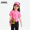 女童圆领液氨短袖针织衫夏季新款安奈儿童装实体店同款AG511591 商品缩略图2