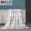 富安娜轻灵花舞七孔抗菌印花夏被/203*229cm/370g 商品缩略图0