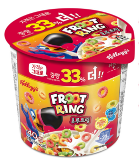 후르트링 컵시리얼 30g