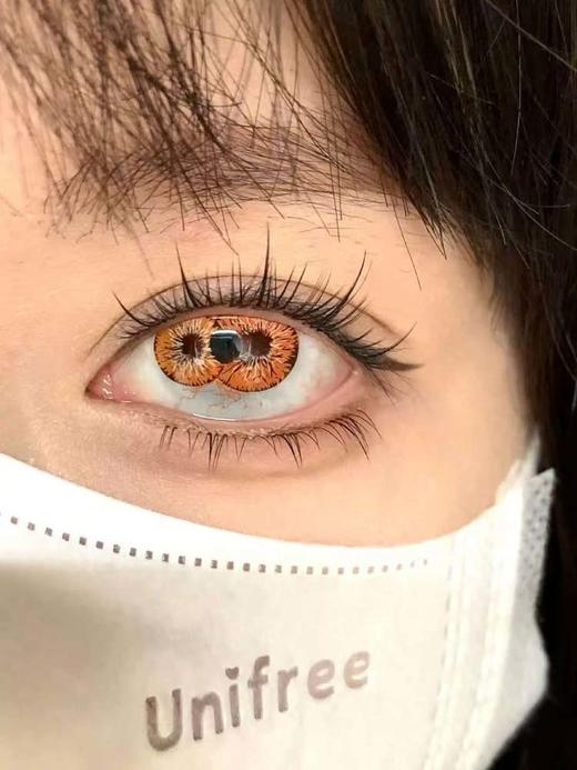 ninamind  半年抛美瞳 重瞳子金 直径14.5mm着色14.2mm 商品图3