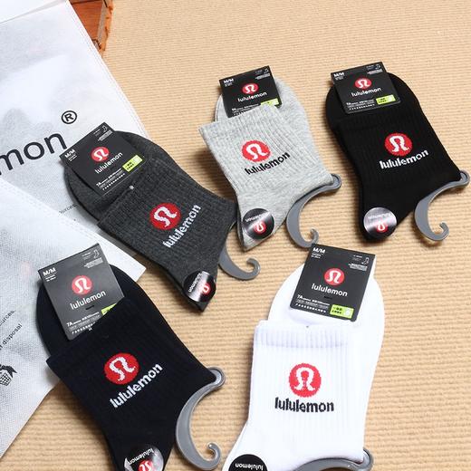 露露lulu袜一包5双装 lululemo*n男女款袜子来咯! 商品图1