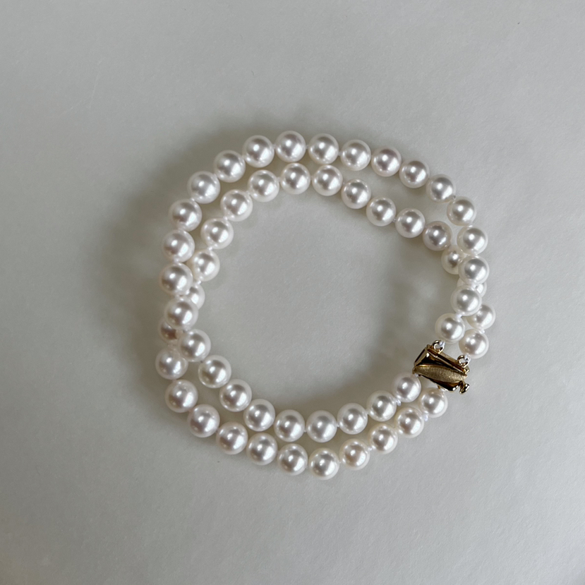 CLASSIC系列 14K镶AKOYA珍珠 手链